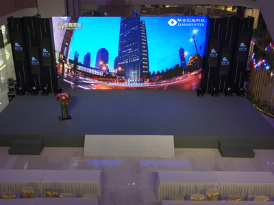 华艺室内P3LED租赁屏