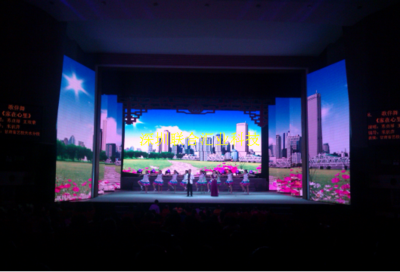 甘肃天水歌舞团P6LED显示屏