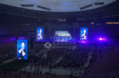 上海汪峰演唱会P6LED租赁屏